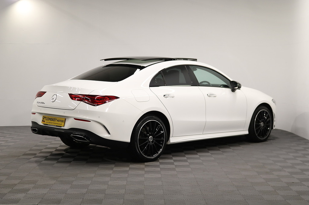 Mercedes-Benz CLA Class Cla250e Amg Line Night Edition LM23OTH White #6