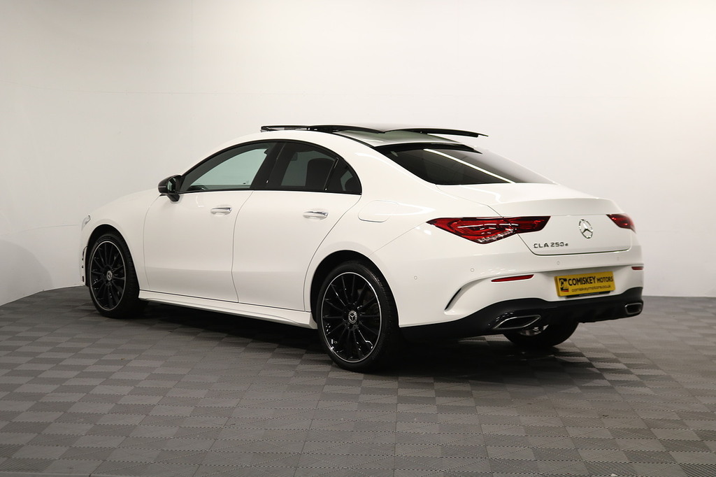 Mercedes-Benz CLA Class Cla250e Amg Line Night Edition LM23OTH White #4