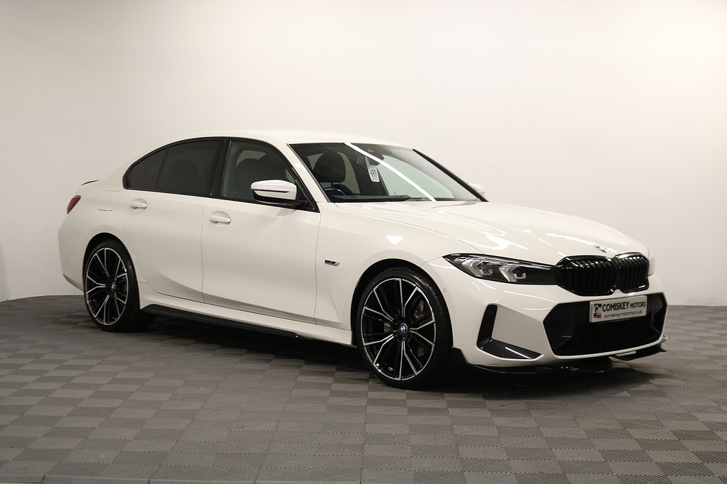 BMW 3 Series 330E M Sport White