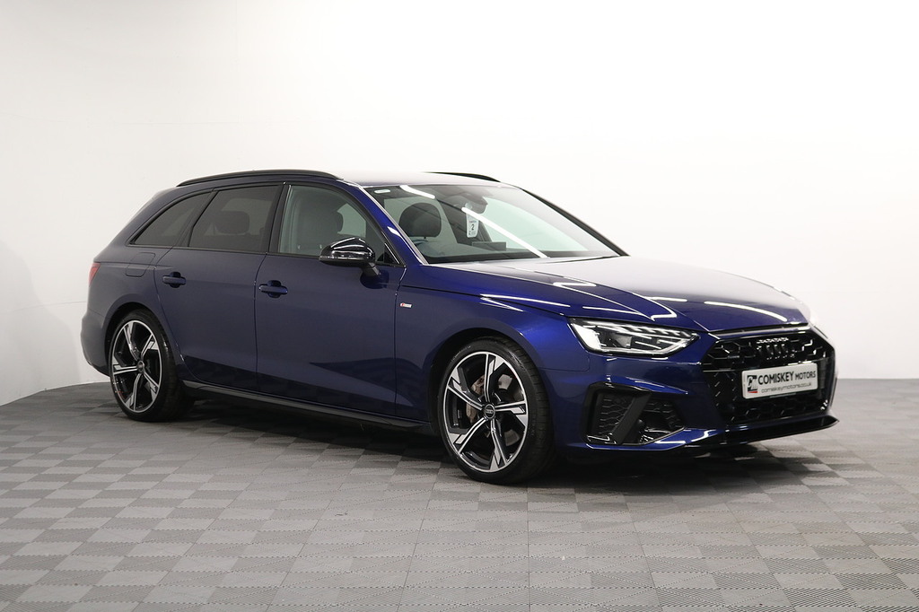 Audi A4 Avant Tdi Black Edition Blue