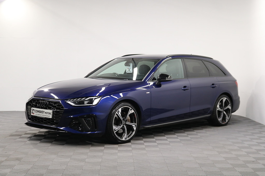 Audi A4 Avant Tdi Black Edition LS73UFA Blue #3
