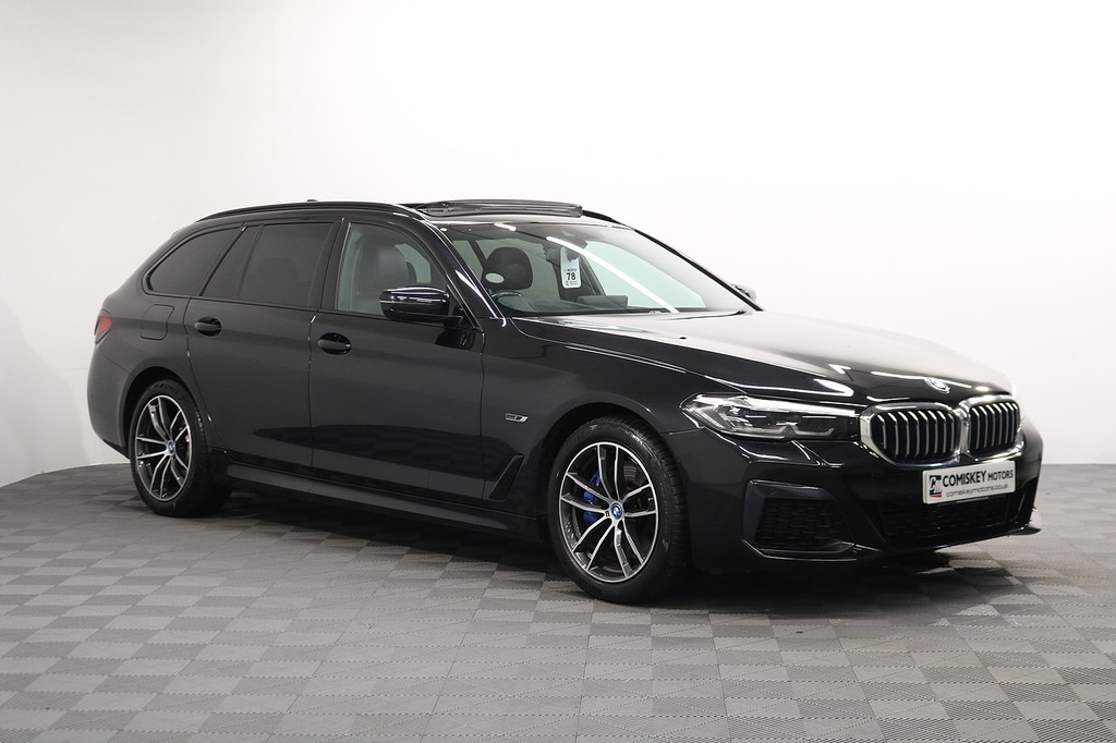 BMW 5 Series 530E M Sport Blue