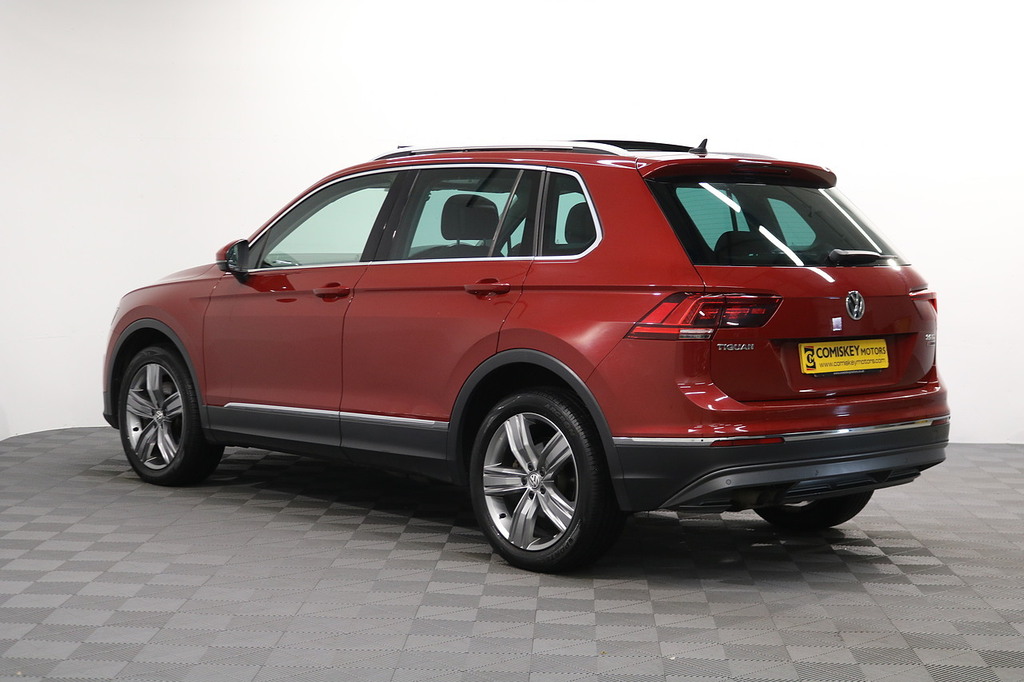 Volkswagen Tiguan Tdi Sel HS17EDO Red #4