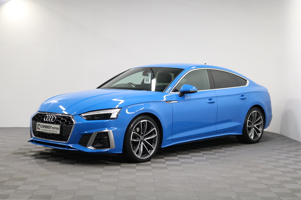 Audi A5 Tdi S Line ND70UCY Blue #3