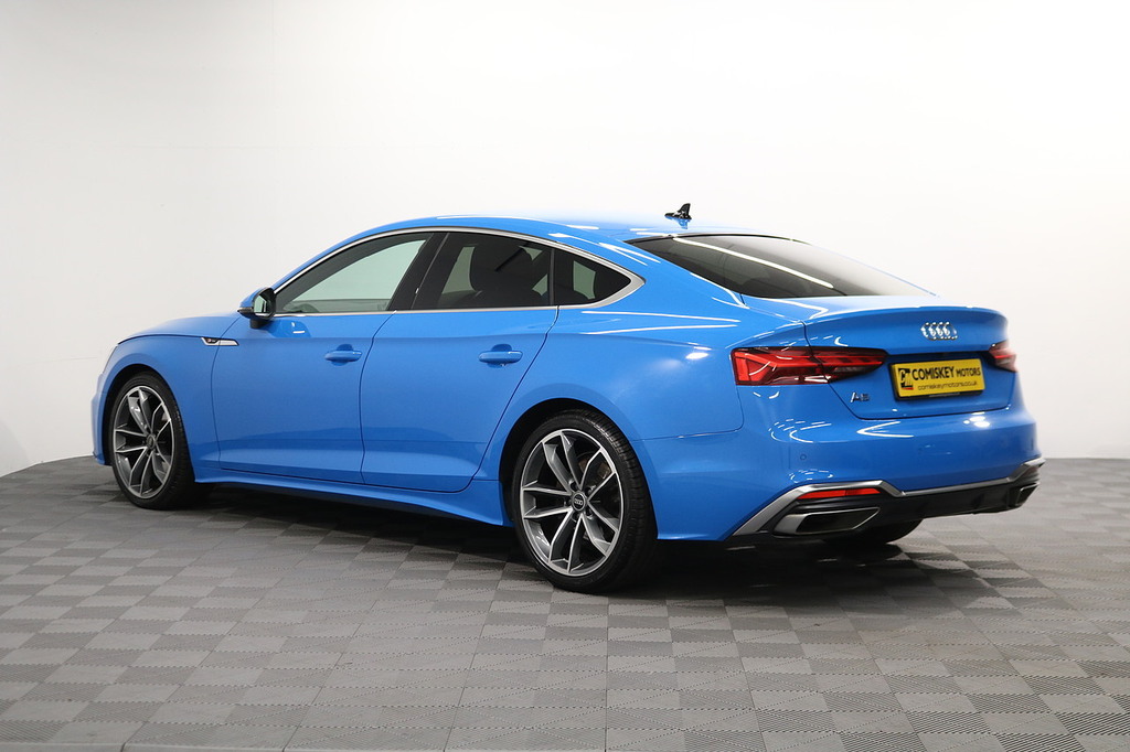Audi A5 Tdi S Line ND70UCY Blue #4