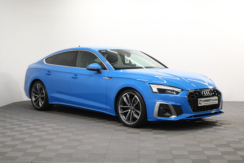 Audi A5 Tdi S Line Blue