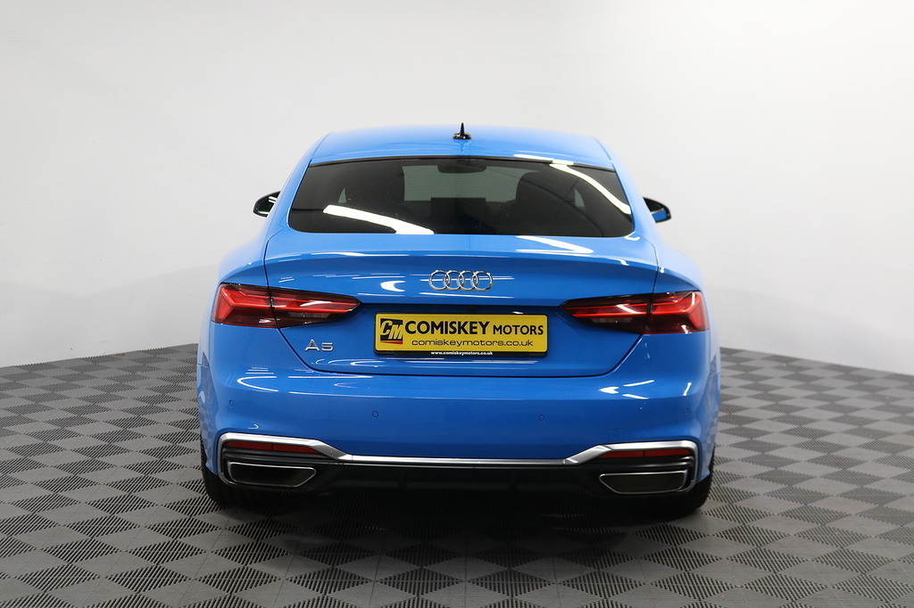 Audi A5 Tdi S Line ND70UCY Blue #5