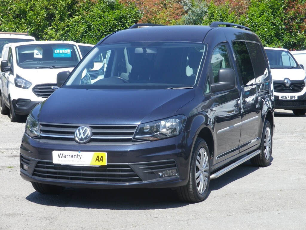 Volkswagen Caddy Maxi Combi Van 2.0 Tdi C20 Maxi 2018 VO18ZNC Blue #2