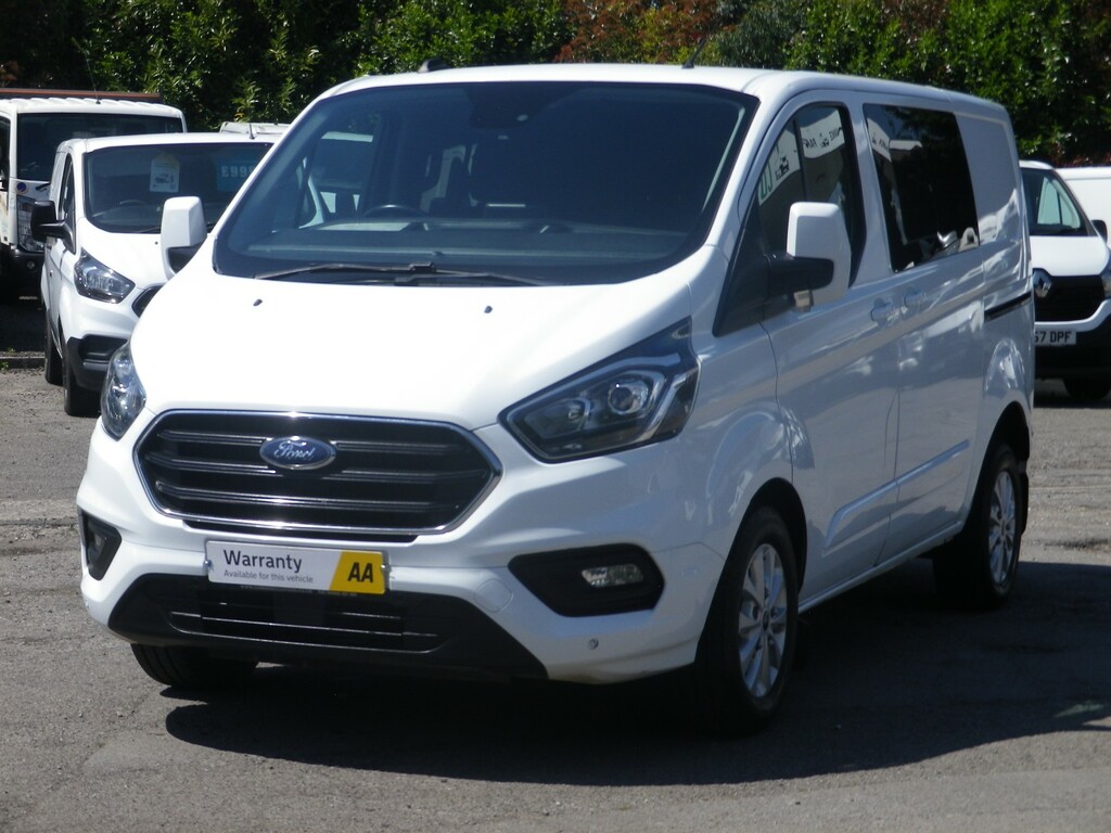 Ford Transit Custom Combi Van 2.0 Transit Custom Limited Dciv 300 L1 2 SK22UYX White #2