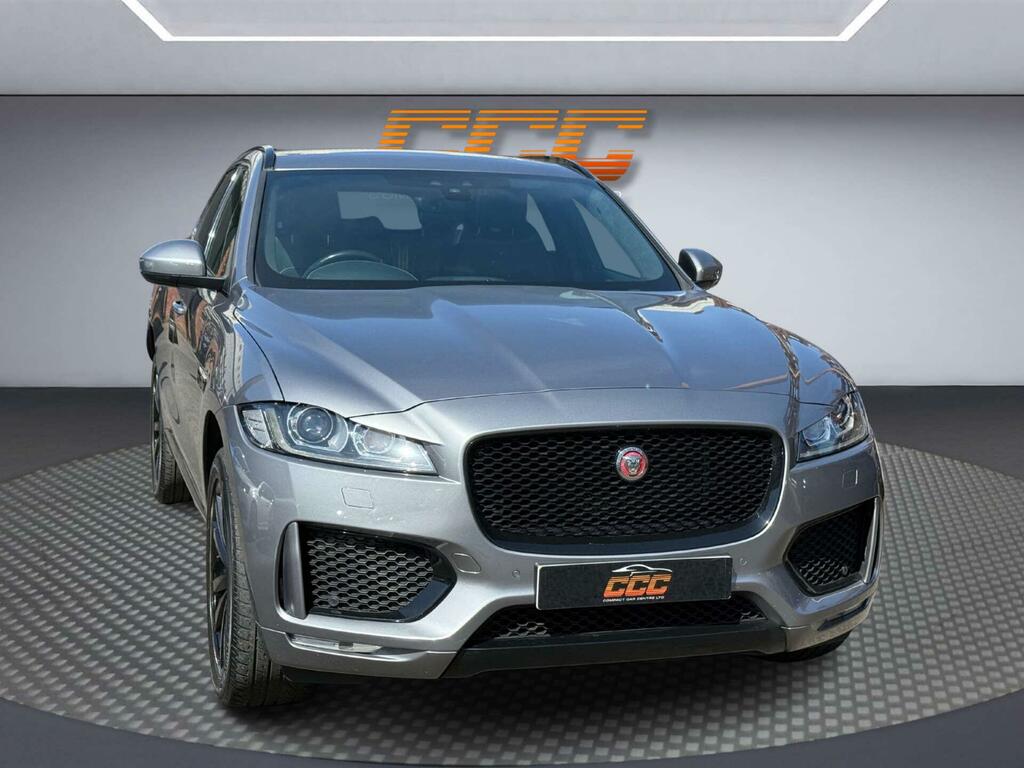 Jaguar F-Pace 2.0 D180 Chequered Flag Awd Euro 6 Ss BW69AYV Grey #3