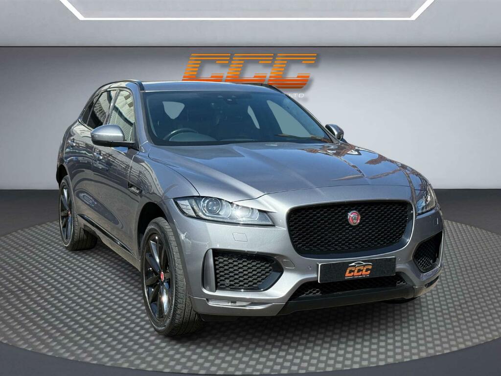 Jaguar F-Pace 2.0 D180 Chequered Flag Awd Euro 6 Ss BW69AYV Grey #4