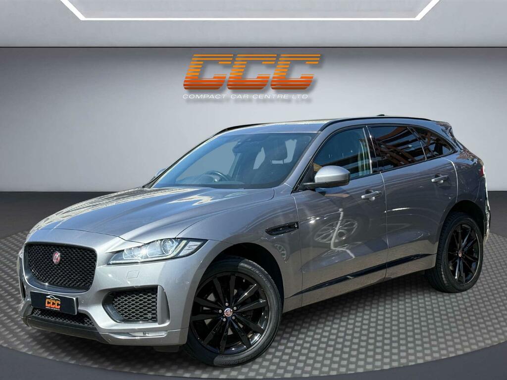 Jaguar F-Pace 2.0 D180 Chequered Flag Awd Euro 6 Ss BW69AYV Grey #2