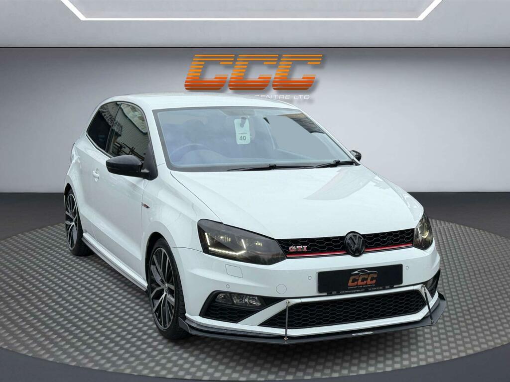 Volkswagen Polo 1.8 Tsi Bluemotion Tech Gti Dsg Euro 6 Ss ML17XNB White #5