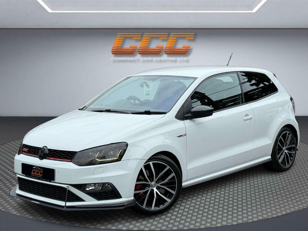 Volkswagen Polo 1.8 Tsi Bluemotion Tech Gti Dsg Euro 6 Ss ML17XNB White #2