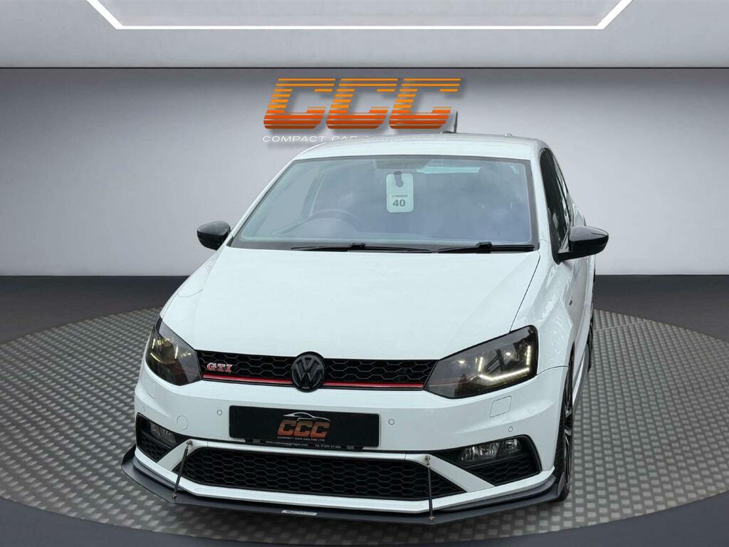 Volkswagen Polo 1.8 Tsi Bluemotion Tech Gti Dsg Euro 6 Ss ML17XNB White #4