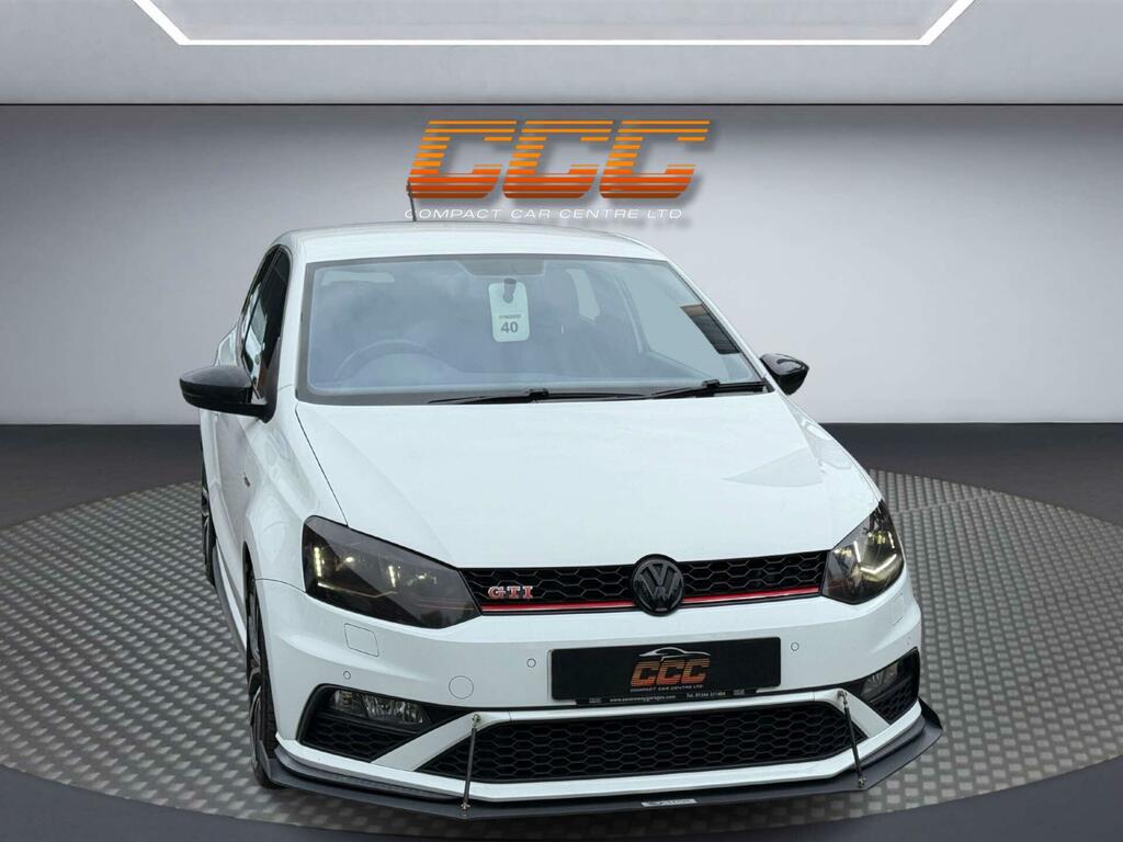 Volkswagen Polo 1.8 Tsi Bluemotion Tech Gti Dsg Euro 6 Ss ML17XNB White #3
