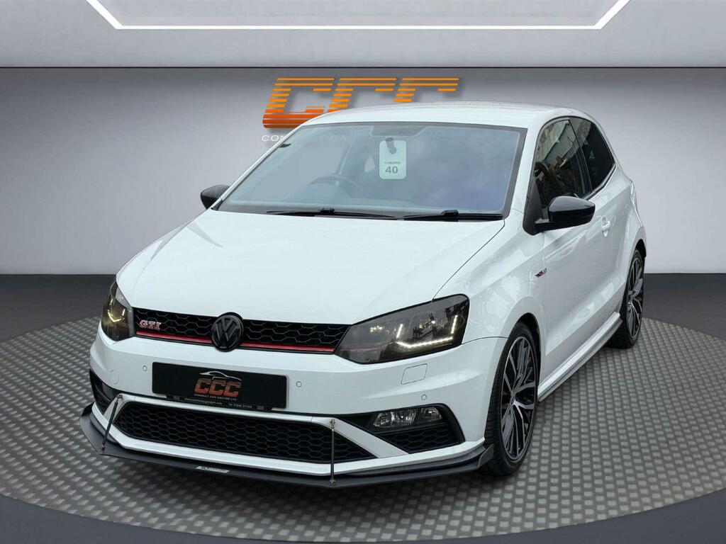 Volkswagen Polo 1.8 Tsi Bluemotion Tech Gti Dsg Euro 6 Ss ML17XNB White #6
