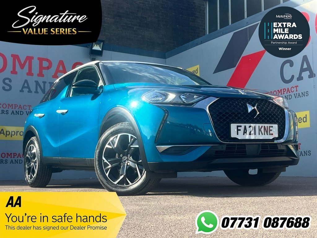 DS DS 3 Crossback 1.5L Prestige Blue