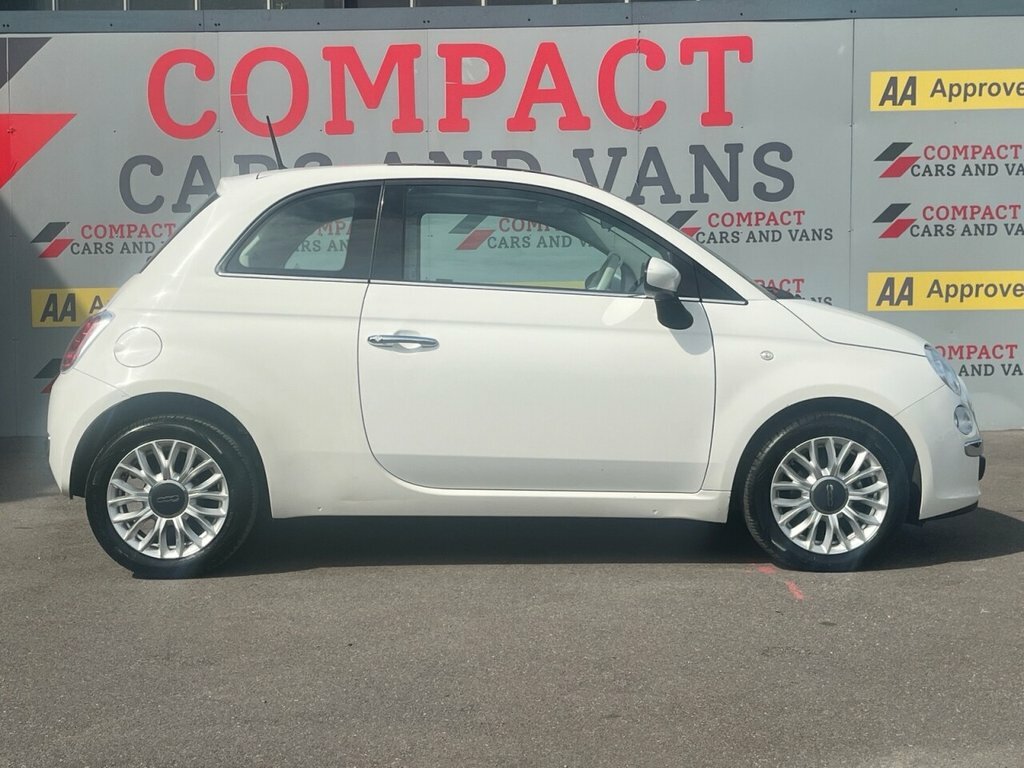 Fiat 500 1.2L Lounge RO14URR White #2