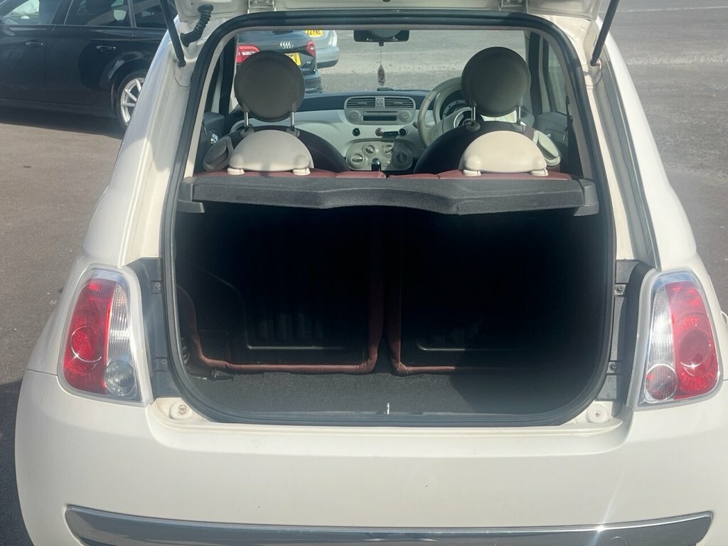 Fiat 500 1.2L Lounge RO14URR White #5