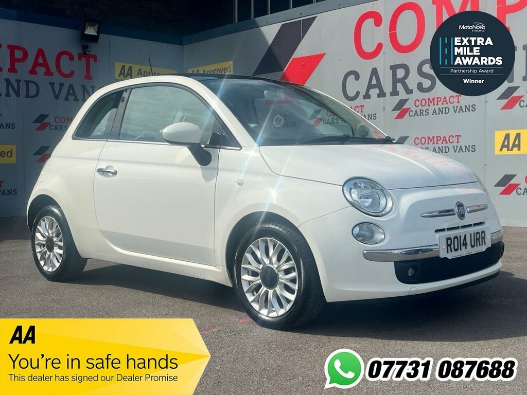 Fiat 500 1.2L Lounge White