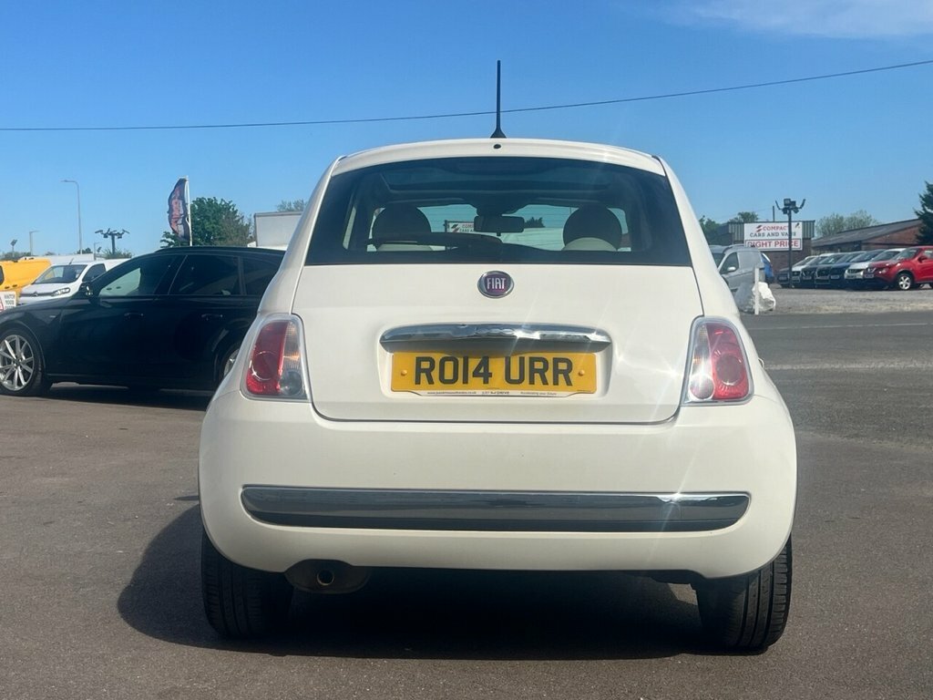 Fiat 500 1.2L Lounge RO14URR White #4