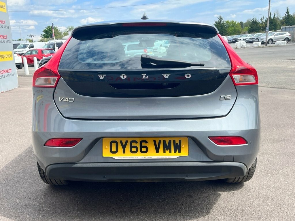 Volvo V40 2L Se Lux Nav OY66VMW Grey #6