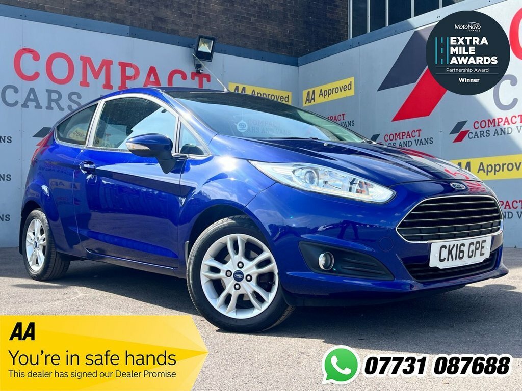Ford Fiesta 1L Zetec Blue