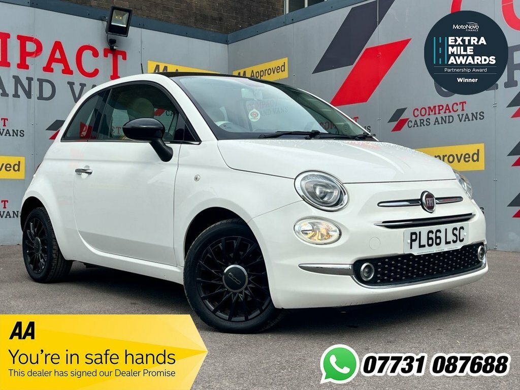 Fiat 500 1.2L Lounge White