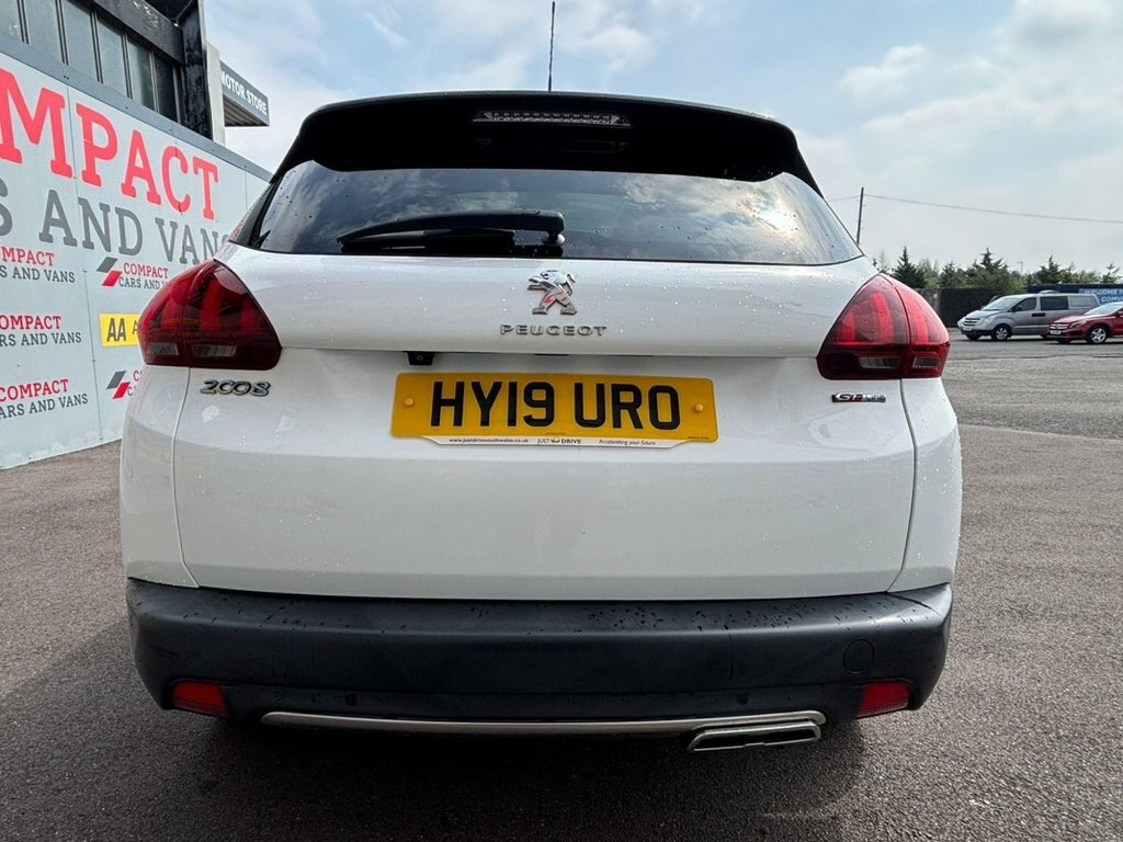 Peugeot 2008 1.2L Gt Line HY19URO White #6