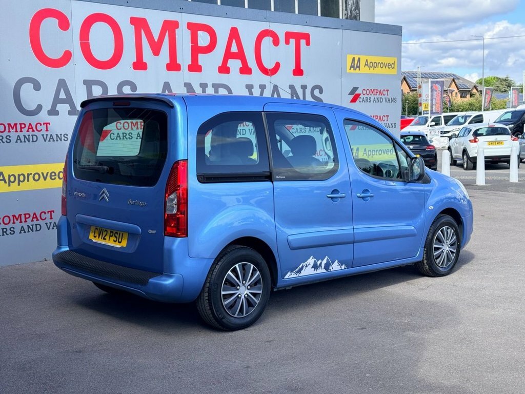 Citroen Berlingo 1.6L Vtr CV12PSU Blue #5