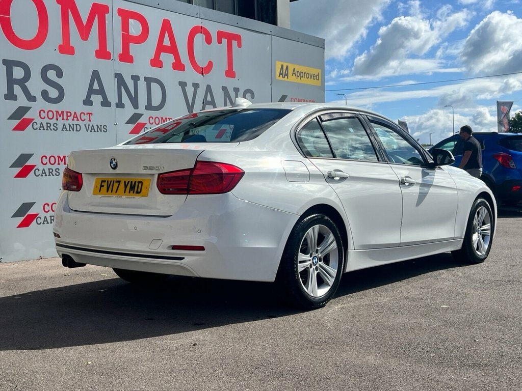 BMW 3 Series 2L Sport FV17YMD White #5