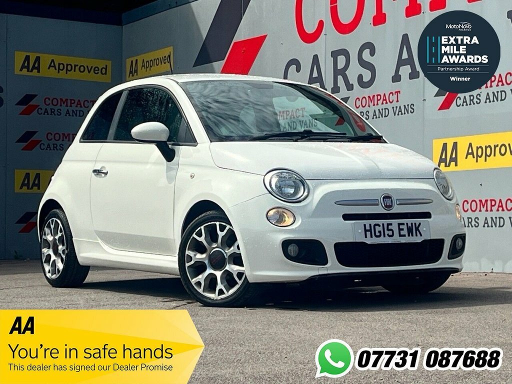 Fiat 500 1.2L S White
