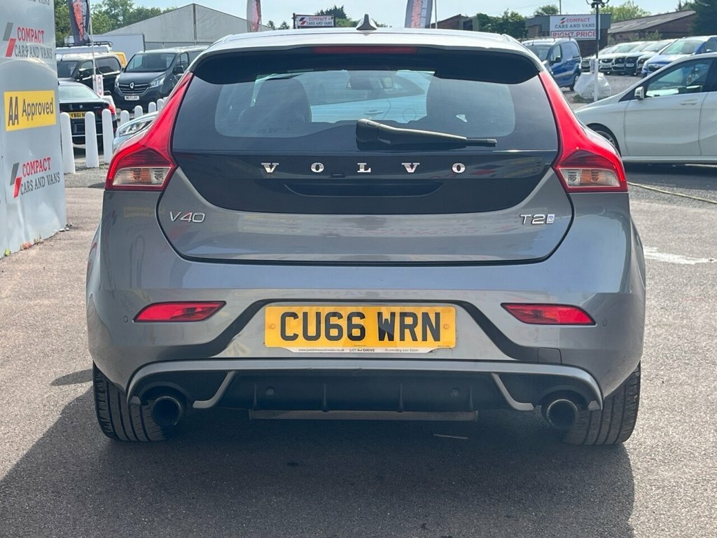 Volvo V40 2L R-design CU66WRN Grey #6