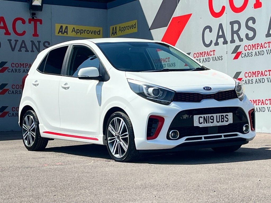 Kia Picanto 1L Gt-line CN19UBS White #2