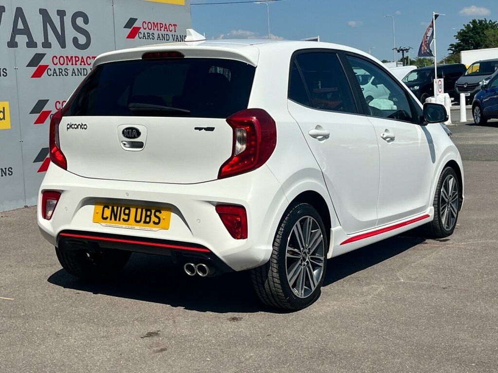 Kia Picanto 1L Gt-line CN19UBS White #5
