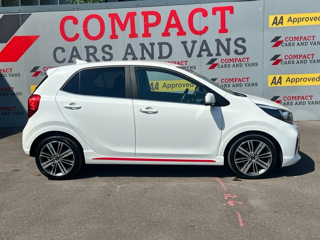 Kia Picanto 1L Gt-line CN19UBS White #4