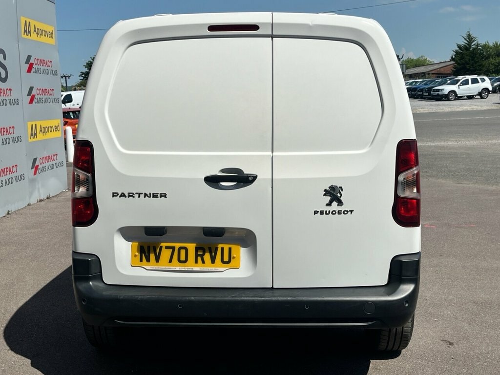 Peugeot Partner Mpv NV70RVU White #6