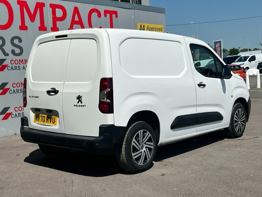 Peugeot Partner Mpv NV70RVU White #5