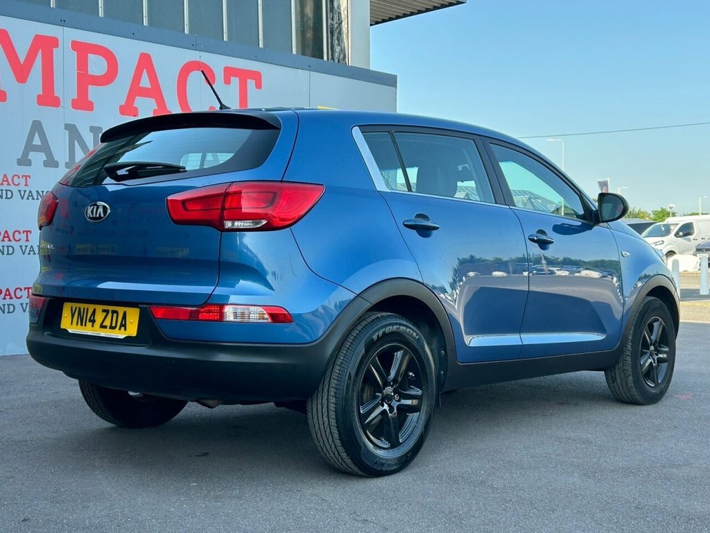 Kia Sportage Suv YN14ZDA Blue #5