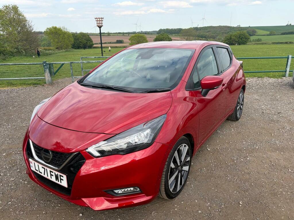 Nissan Micra 1.0 Ig-t Tekna Xtron Euro 6 Ss LL71FWF Red #6