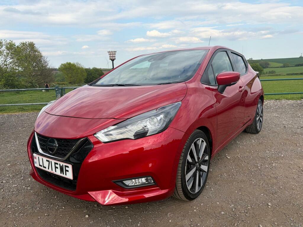 Nissan Micra 1.0 Ig-t Tekna Xtron Euro 6 Ss LL71FWF Red #5