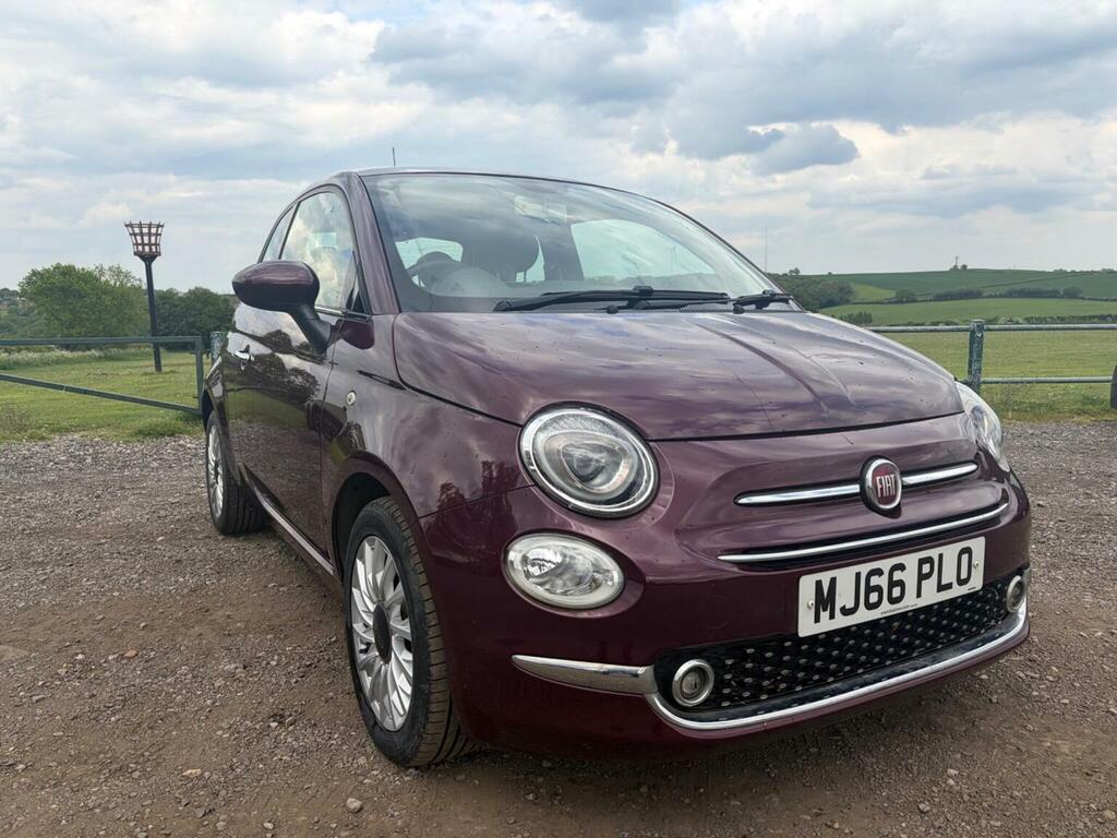 Fiat 500 1.2 Lounge Euro 6 Ss MJ66PLO Red #3