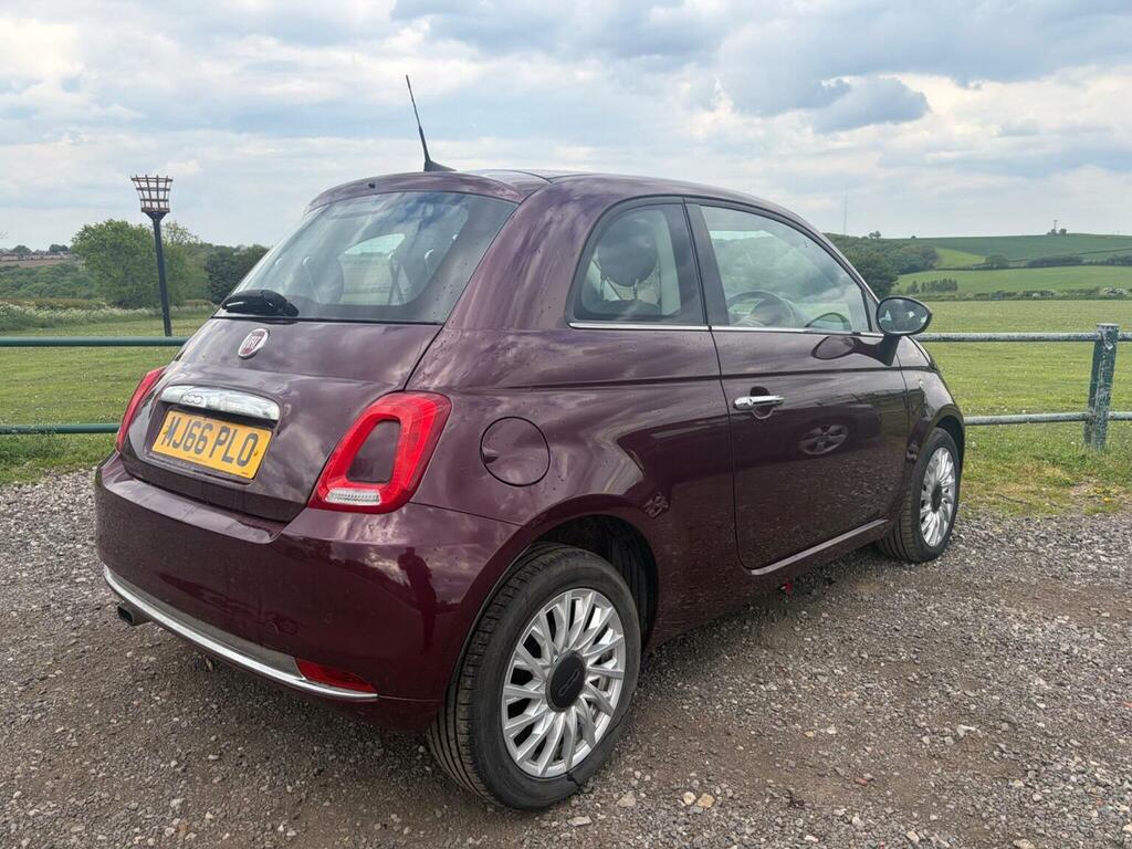 Fiat 500 1.2 Lounge Euro 6 Ss MJ66PLO Red #4
