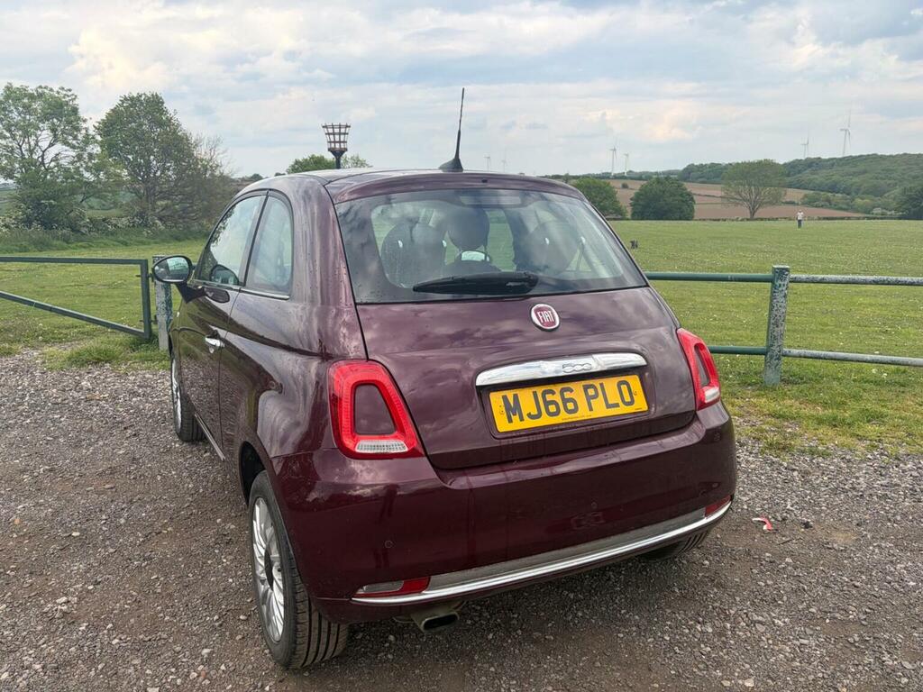 Fiat 500 1.2 Lounge Euro 6 Ss MJ66PLO Red #5