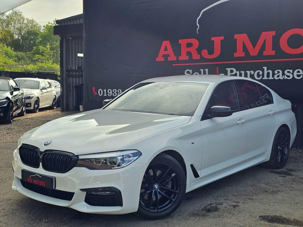 BMW 5 Series 2.0 520I Gpf M Sport Euro 6 Ss BP68YGY White #4