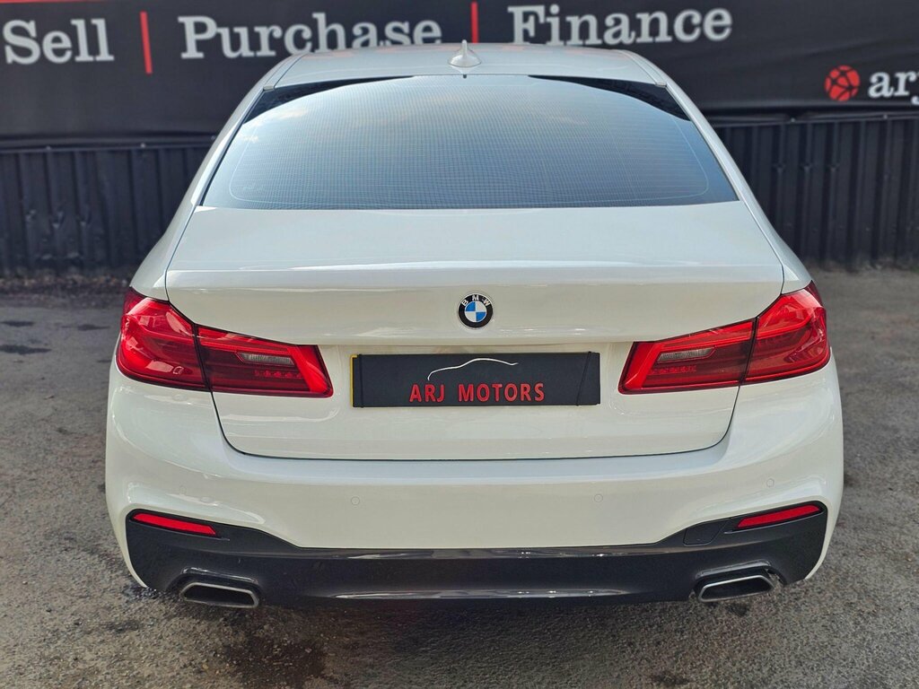 BMW 5 Series 2.0 520I Gpf M Sport Euro 6 Ss BP68YGY White #6