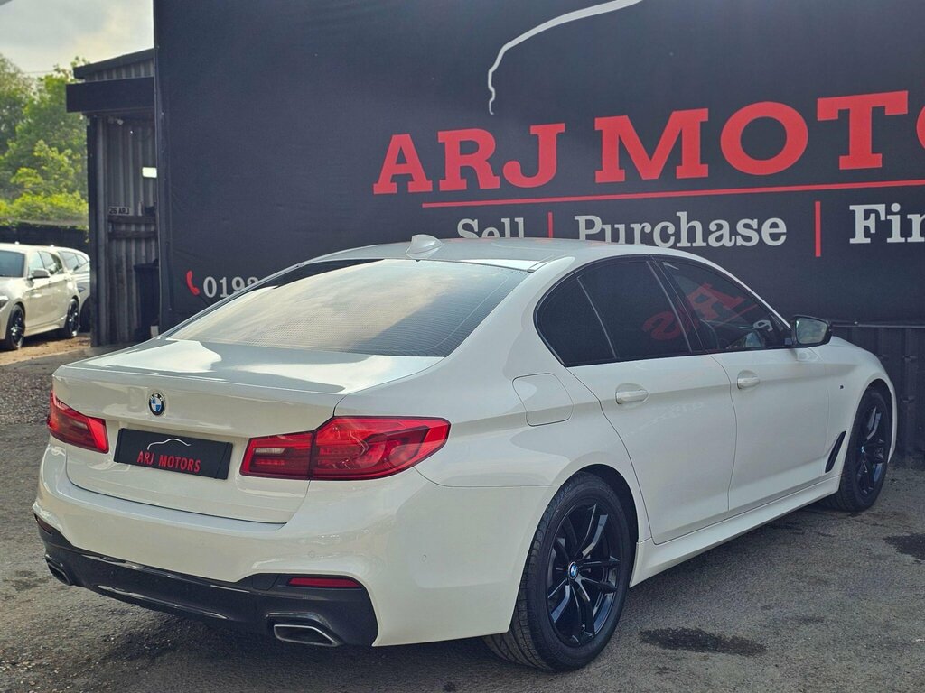 BMW 5 Series 2.0 520I Gpf M Sport Euro 6 Ss BP68YGY White #5