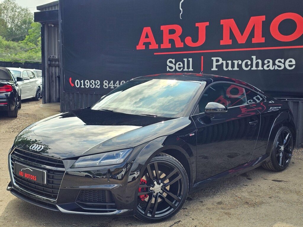 Audi TT 1.8 Tfsi S Line Euro 6 Ss BU67XLP Black #3
