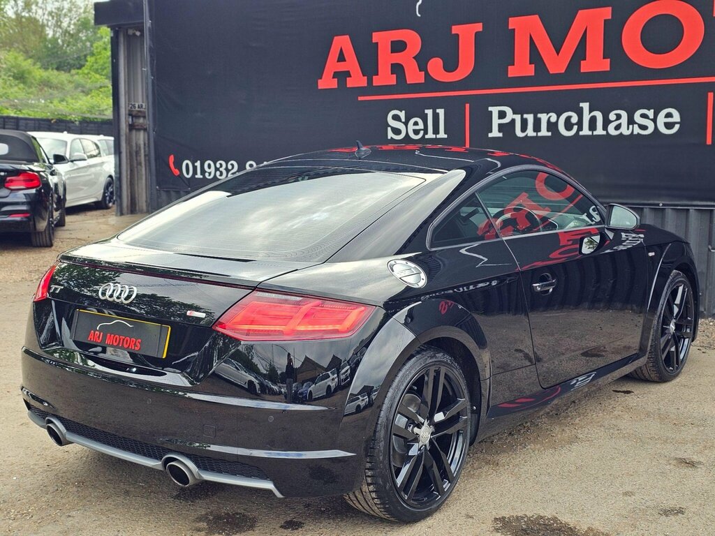 Audi TT 1.8 Tfsi S Line Euro 6 Ss BU67XLP Black #4